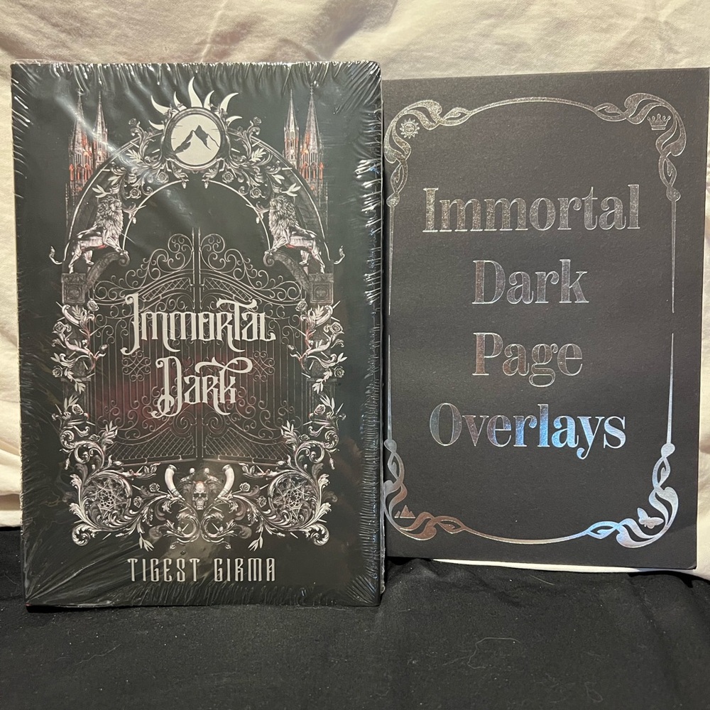 Immortal Dark with Overlays by Tigest Girma OwlCrate Exclusive Edition - Signed